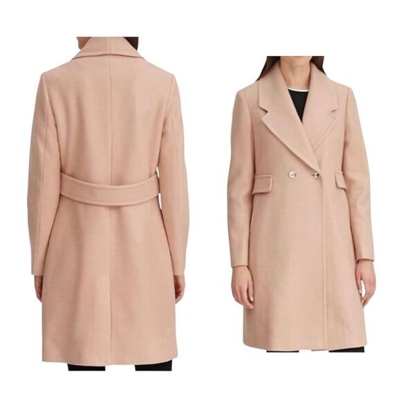 Karl Lagerfeld Paris camel longcoat size M
